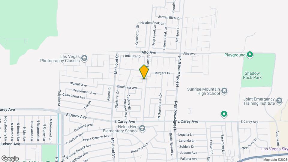 2642 Lone Butte Dr Map and Location Details