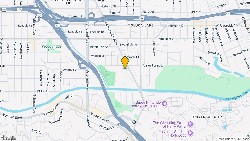 10725 Acama St Map and Location Details