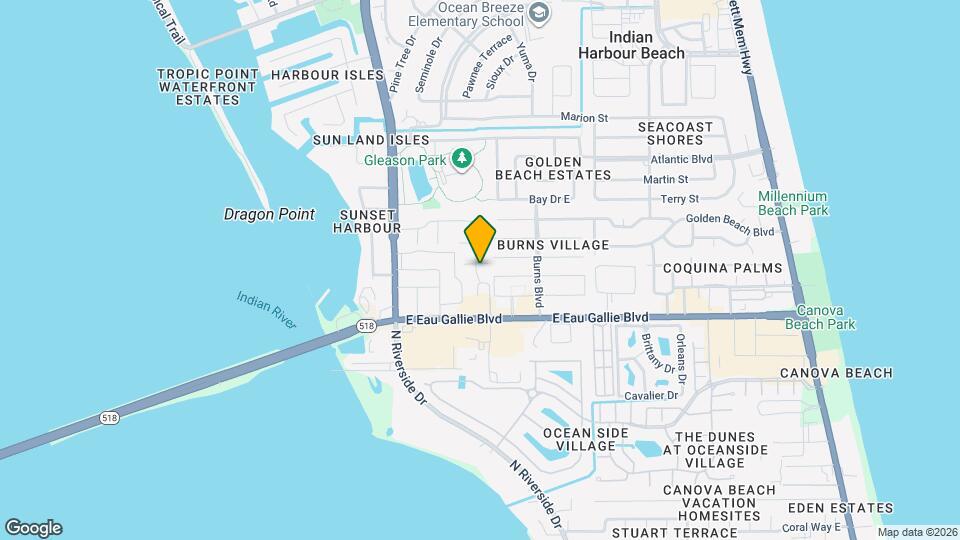 2001 Parkside Pl Map and Location Details