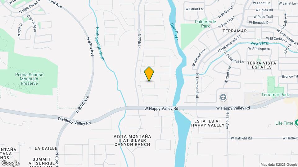 7683 W Smoketree Dr Map and Location Details
