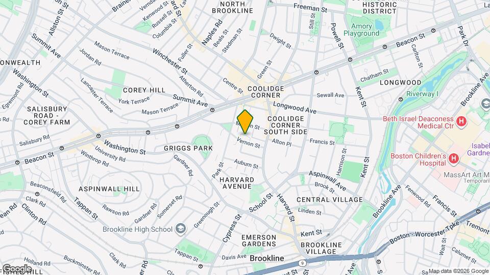 35 Vernon St Mapa y Detalles de la Ubicación