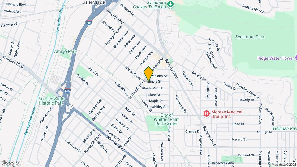 10816 Illinois St Map and Location Details