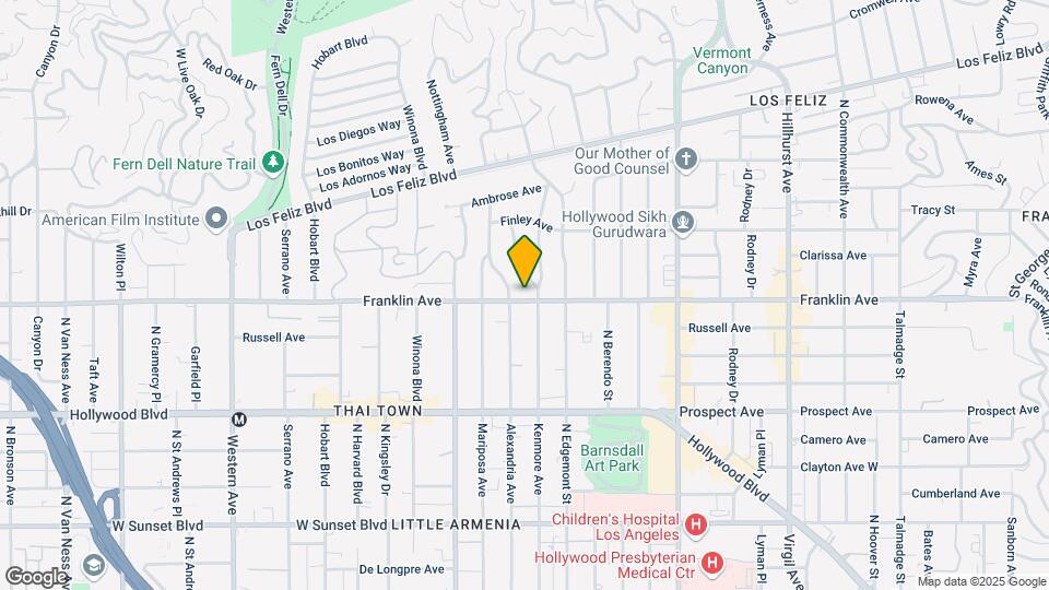 4965 Franklin Ave Mapa y Detalles de la Ubicación
