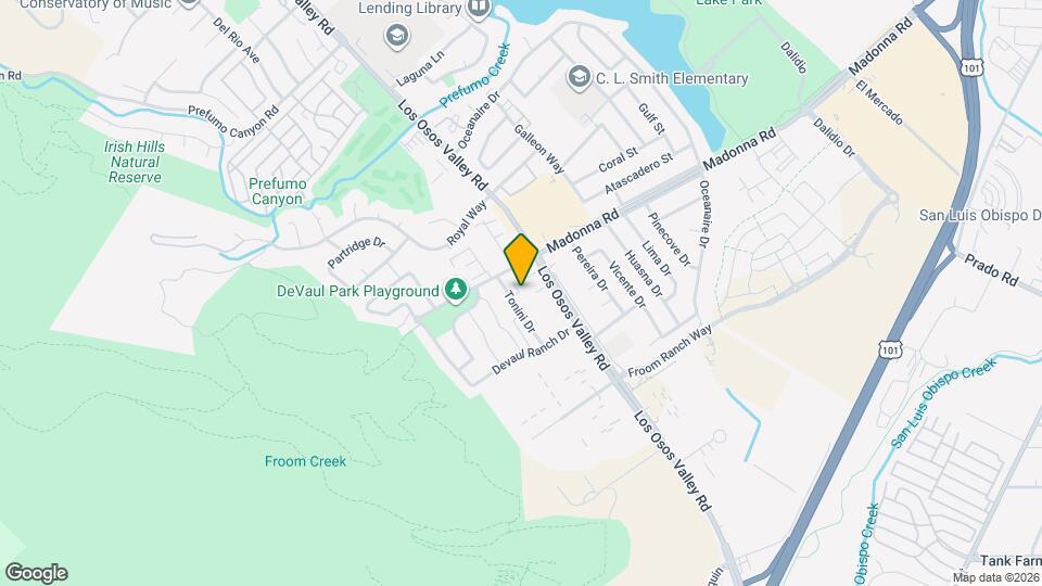 De Tolosa Ranch Apartments Map and Location Details