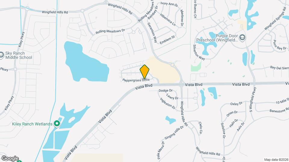 6765 Peppergrass Drive Map and Location Details