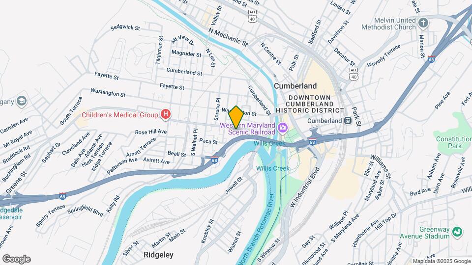 114 Greene St Map and Location Details