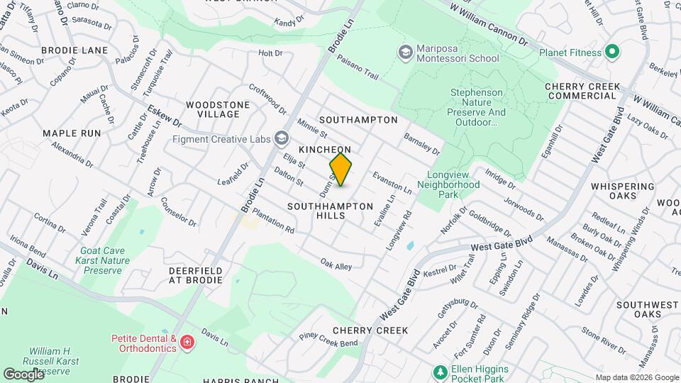 3303 Elija St, Unit A Map and Location Details