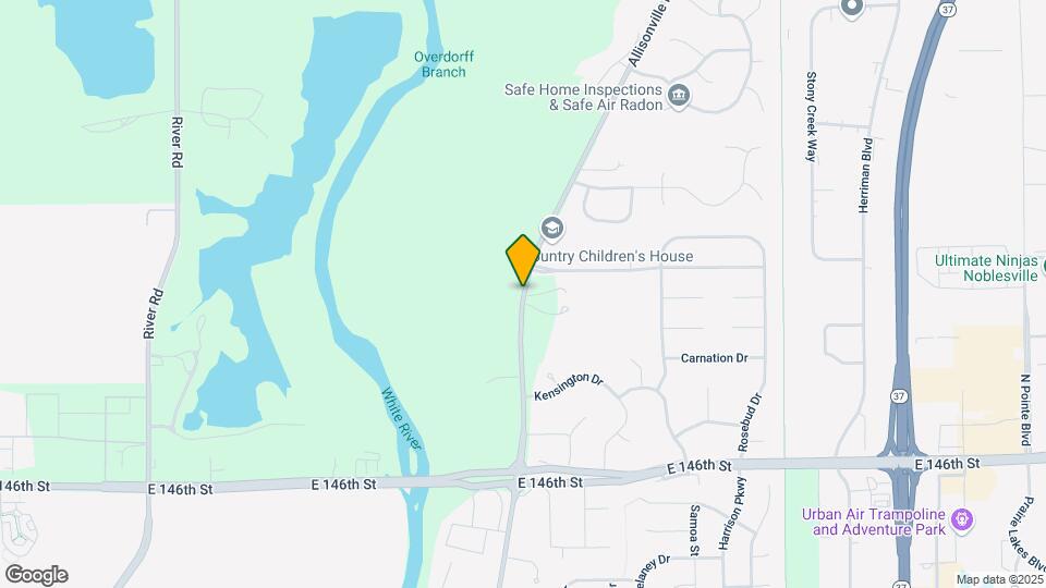 14996 Allisonville Rd Map and Location Details