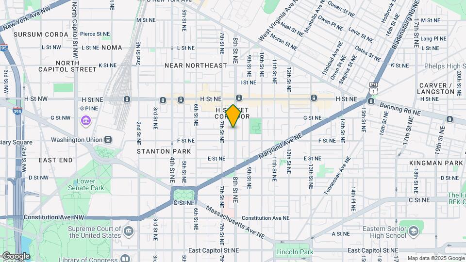 620 8th St NE Map and Location Details