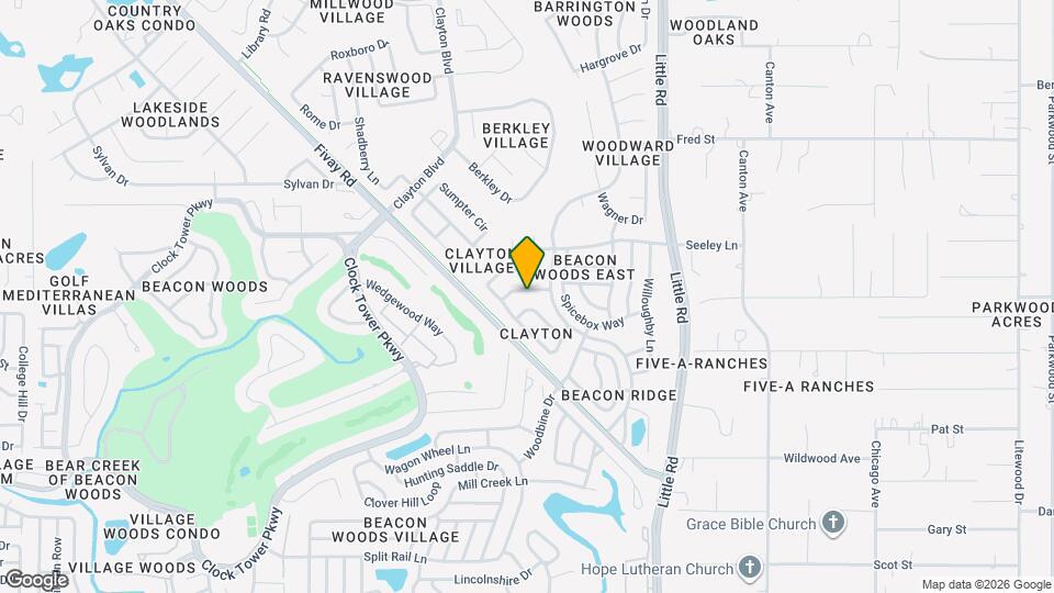 8610 Sagewood Dr Mapa y Detalles de la Ubicación