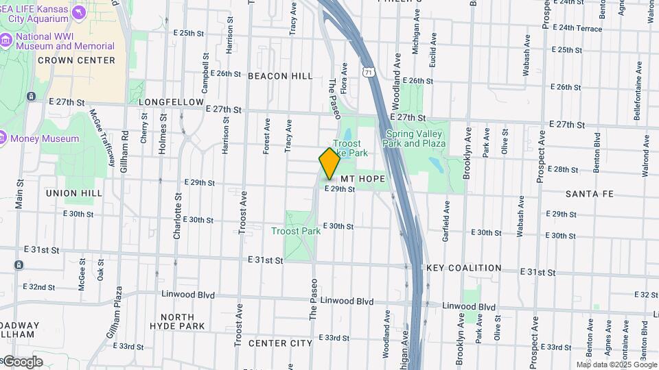 2841 Paseo Blvd Map and Location Details