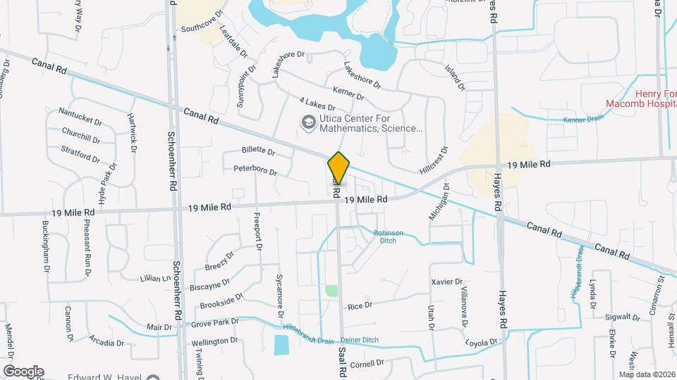 43039 Strand Dr Map and Location Details