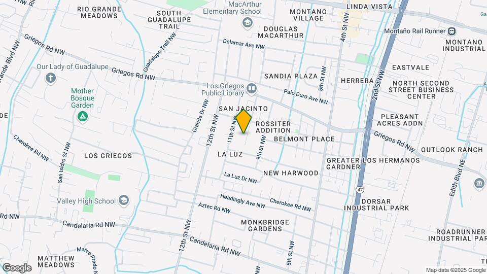 4419 10th St NW Map and Location Details