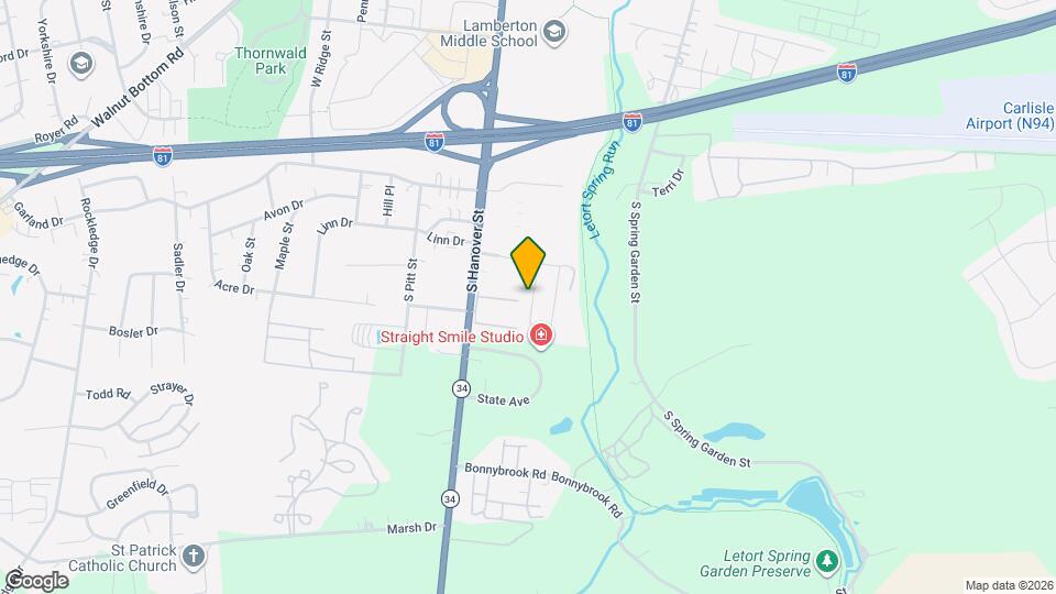 22 Spring View Map and Location Details