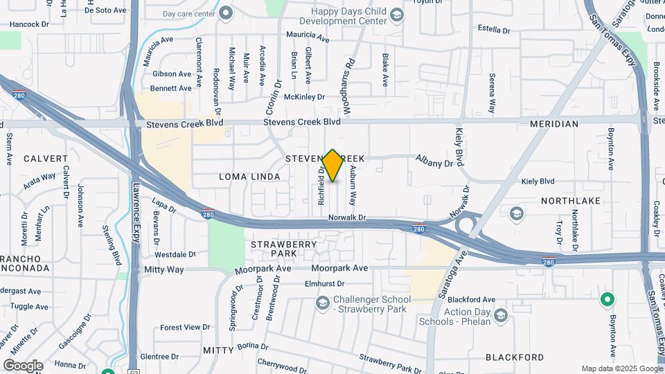 343 Greendale Way Mapa y Detalles de la Ubicación