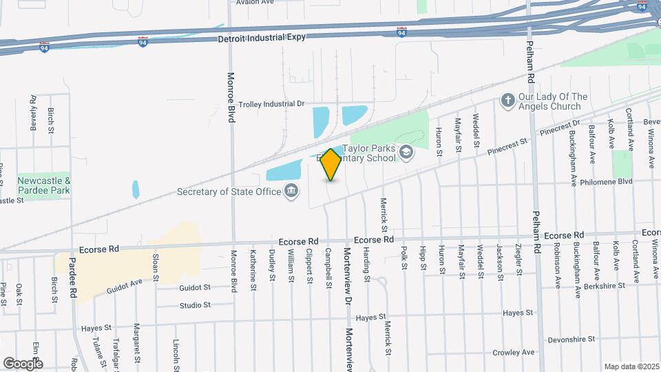 6703 Campbell St Map and Location Details