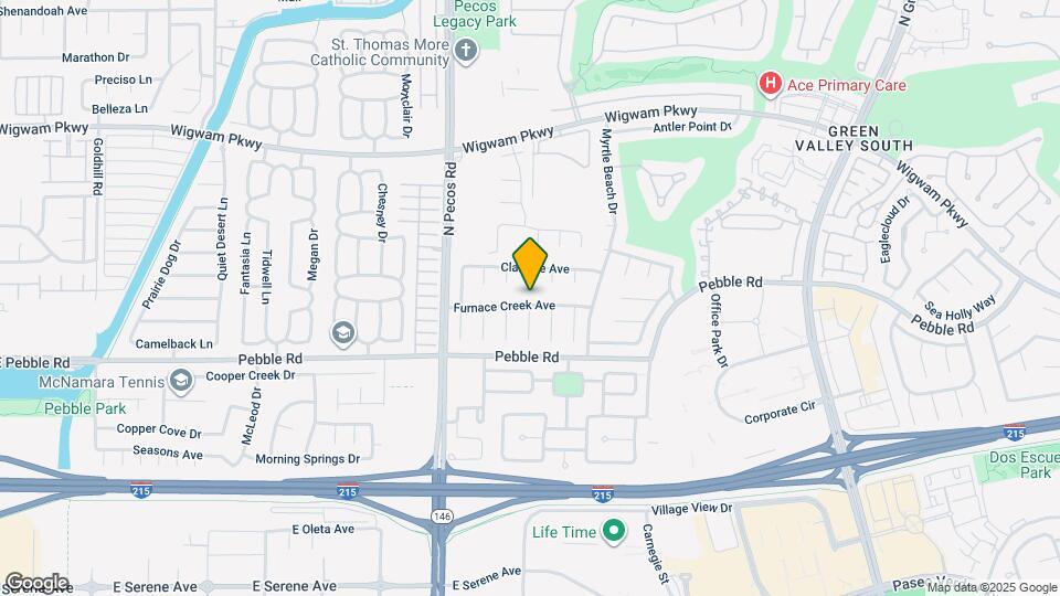 2522 Furnace Creek Ave Map and Location Details