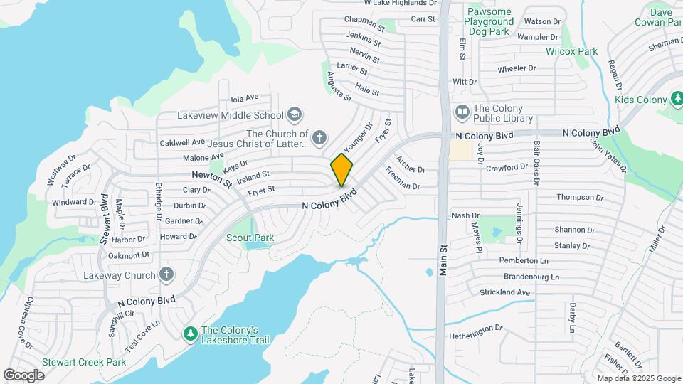 4360 N Colony Blvd Map and Location Details