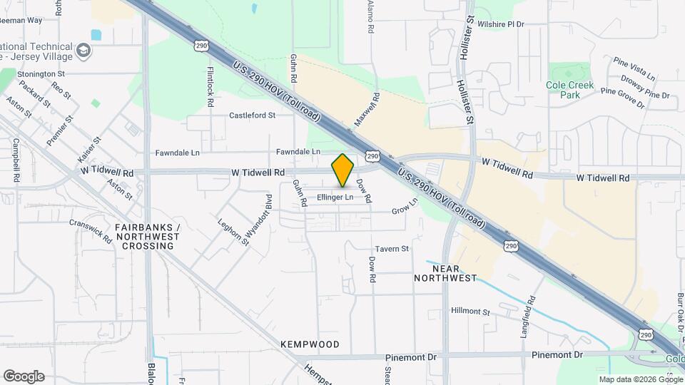 7936 Ellinger Ln Map and Location Details