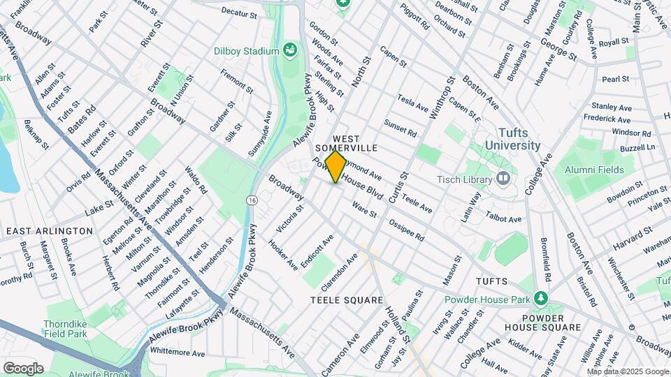 41 Belknap St, Unit #2 Map and Location Details