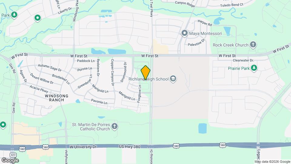 3741 Pine Leaf Ln Map and Location Details