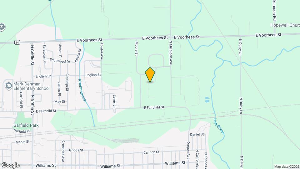 1007 Shasta Dr Map and Location Details