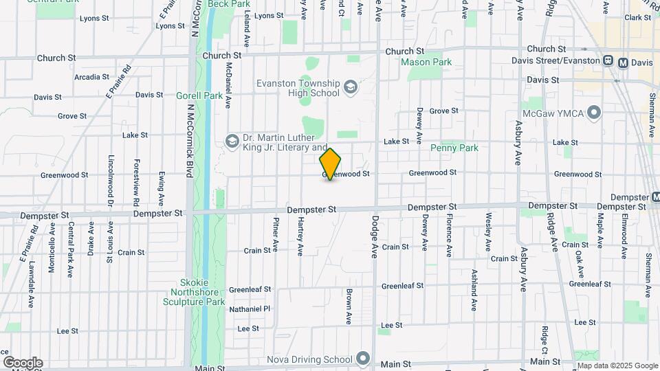 2030 Greenwood St Map and Location Details