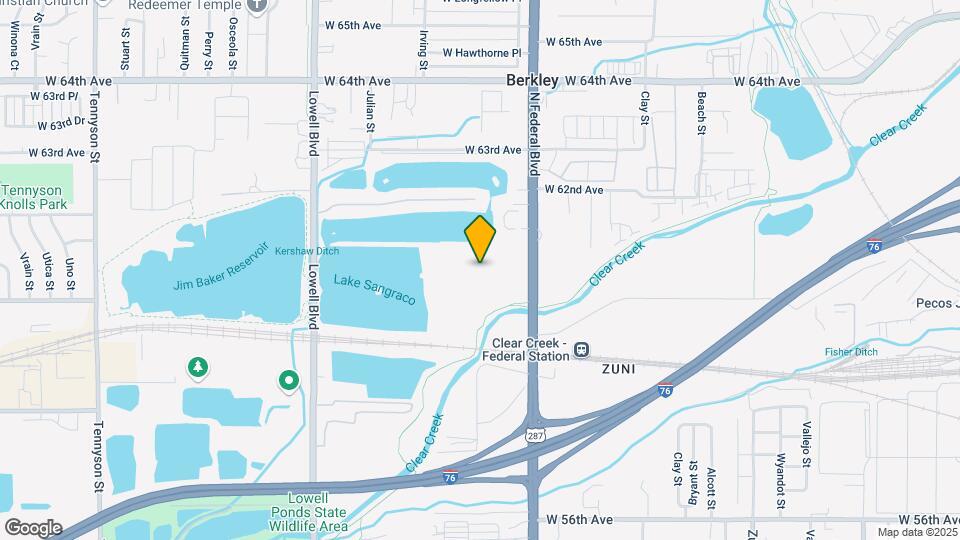 Clear Creek Transit Village Mapa y Detalles de la Ubicación