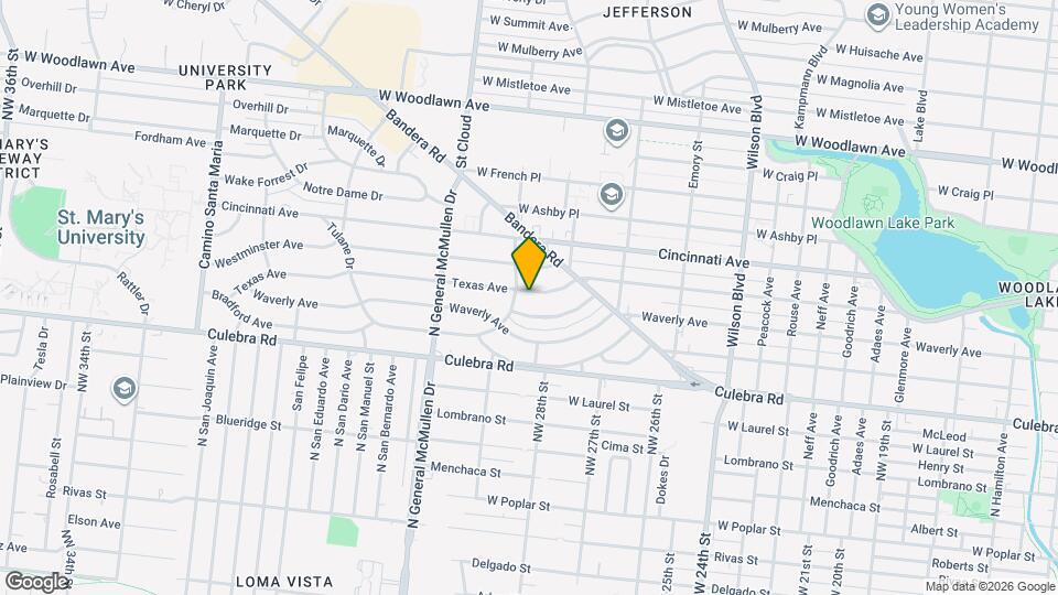 2148 Texas Ave Map and Location Details