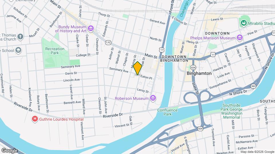 79 Oak St, Unit 1 Map and Location Details