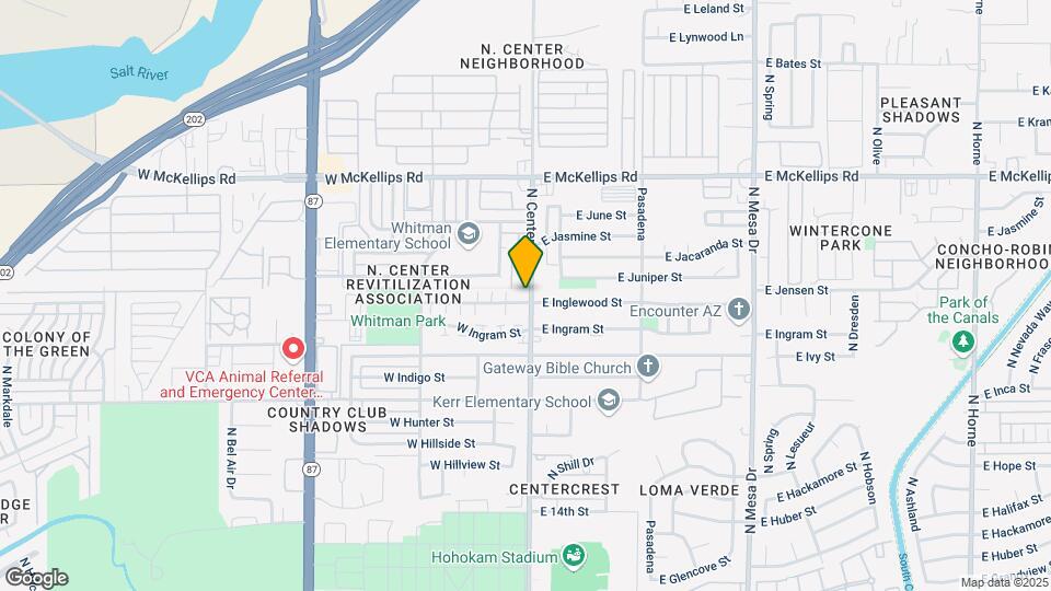 10 W Inglewood St Map and Location Details