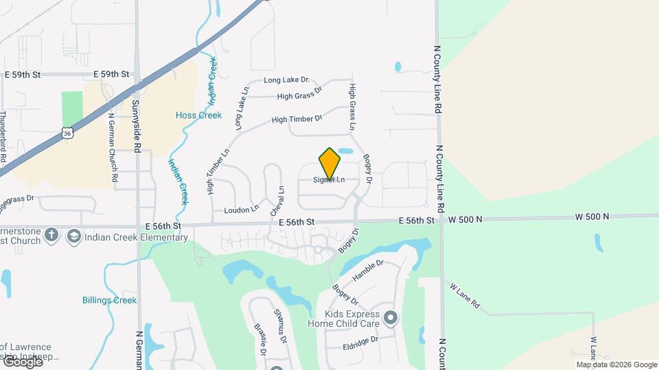 11615 Signet Ln Mapa y Detalles de la Ubicación
