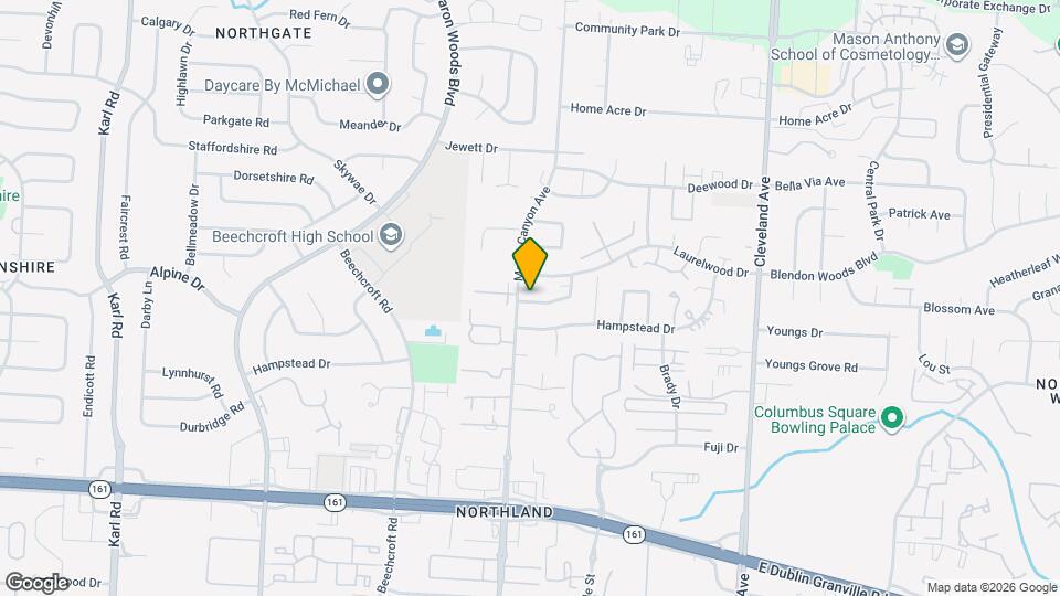2138 Sprucefield Dr Map and Location Details