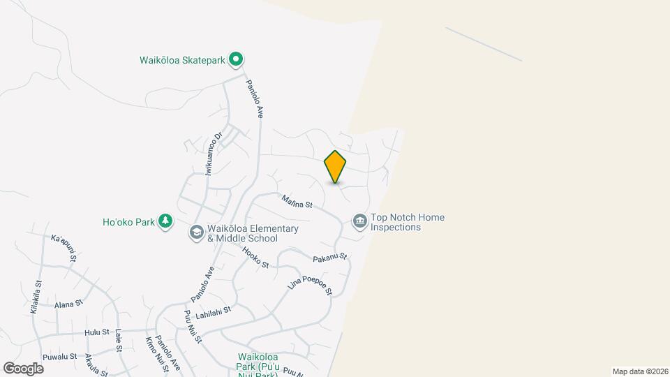 68-2152-2152 La’akea Wy Map and Location Details