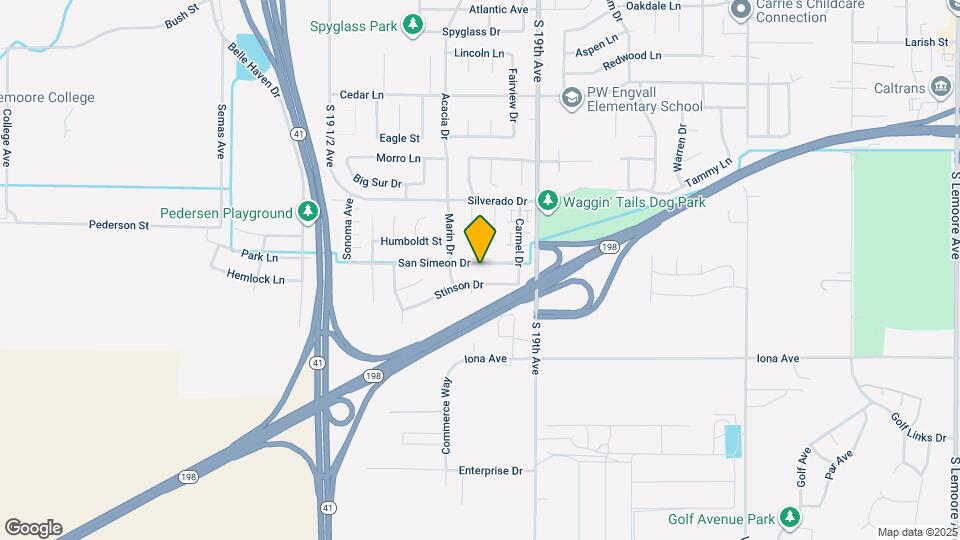 1377 San Simeon Dr Map and Location Details