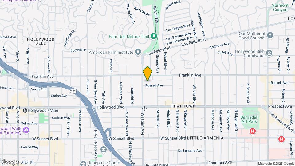 5439 Russell Ave Map and Location Details