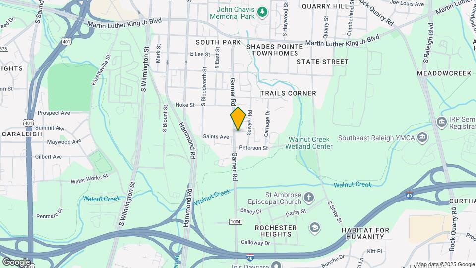 1435 Garner Rd Mapa y Detalles de la Ubicación