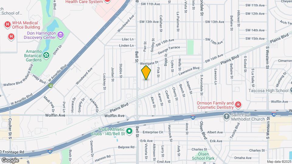 1559 Parr St Map and Location Details