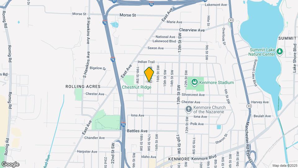 1916 17th St SW Map and Location Details