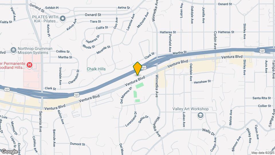 20205 Ventura Blvd Map and Location Details