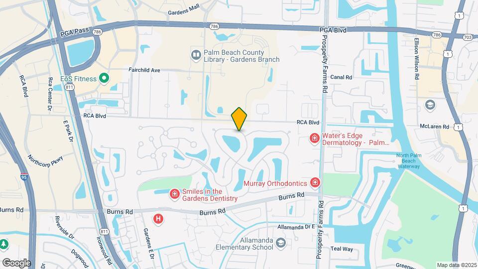 174 E Tall Oaks Cir Map and Location Details