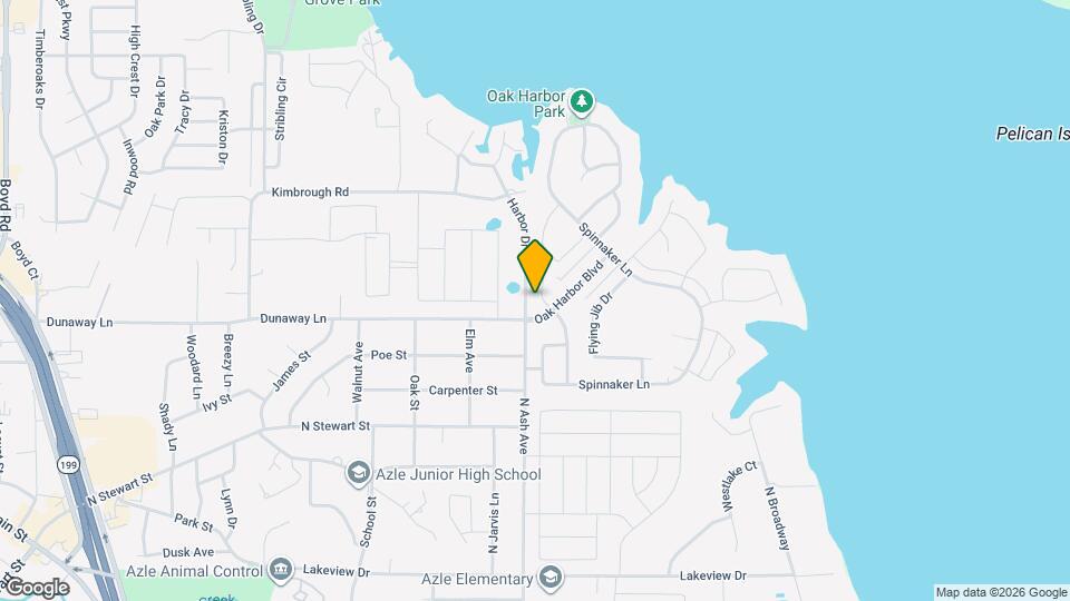 1601 Sea Breeze Ln Map and Location Details