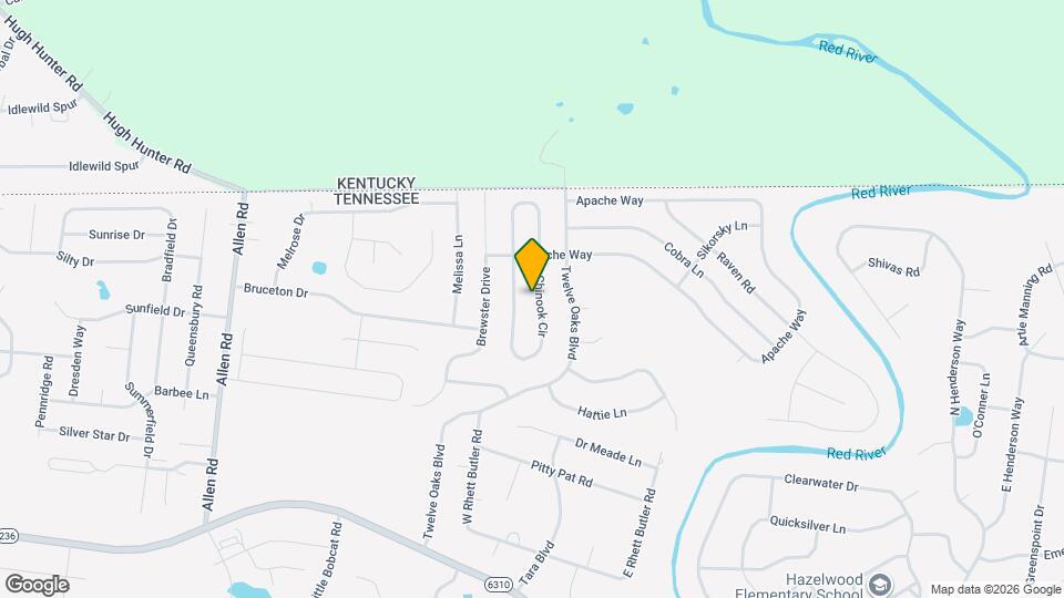 1128 Chinook Cir Map and Location Details