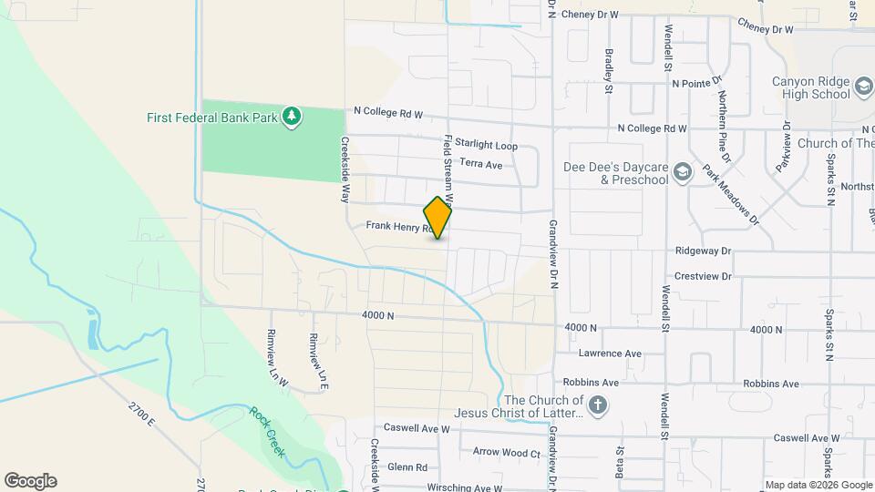 1122 Crestview Dr Map and Location Details