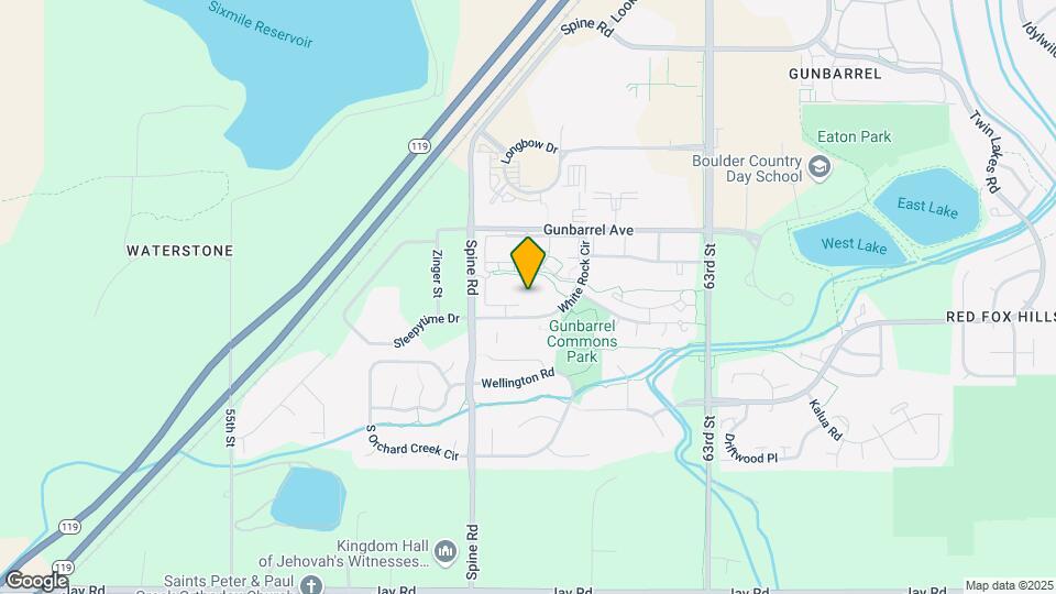 4815 White Rock Cir, Unit D Map and Location Details