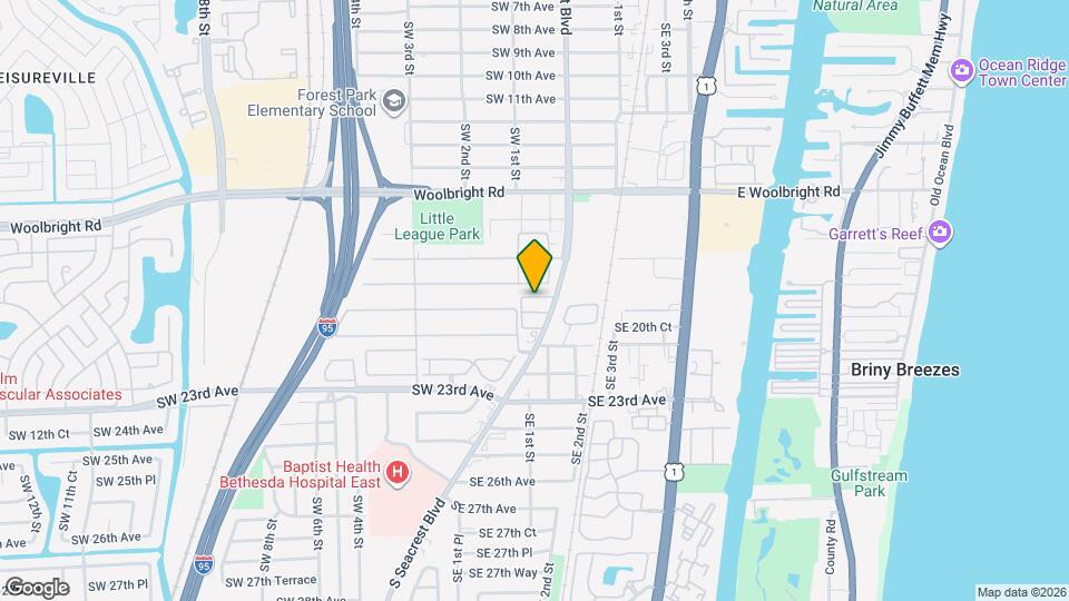 2017 S Seacrest Blvd Map and Location Details