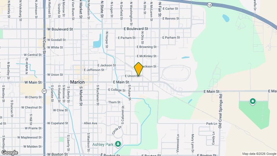 721 E Union St Map and Location Details