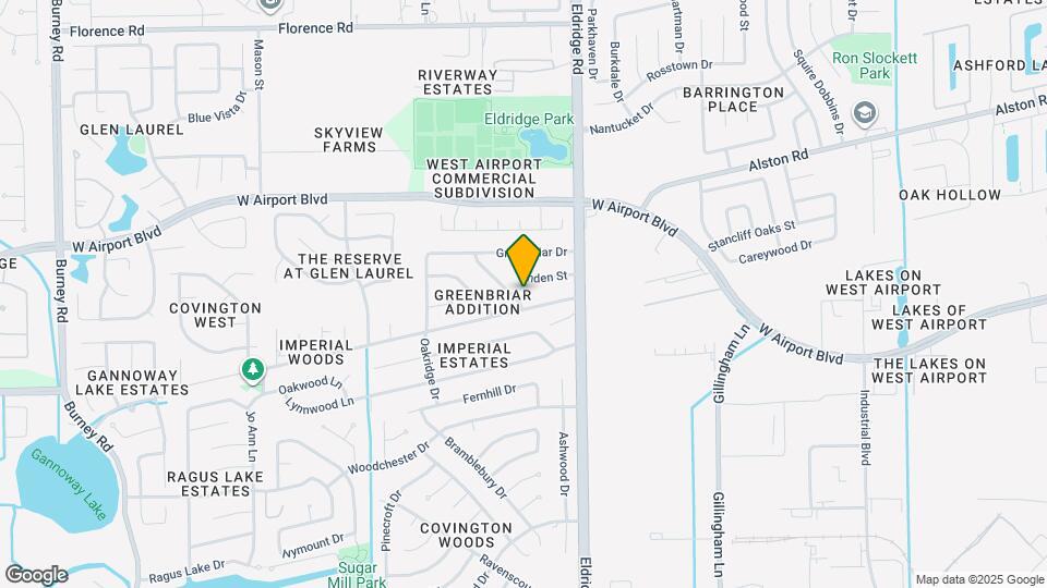 1802 Oaklawn St Map and Location Details