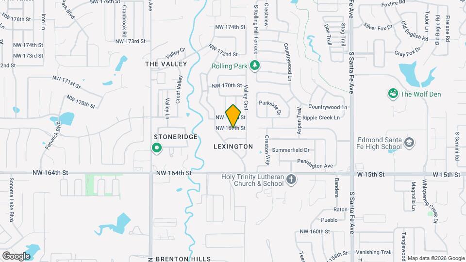 516 NW 167th St Map and Location Details