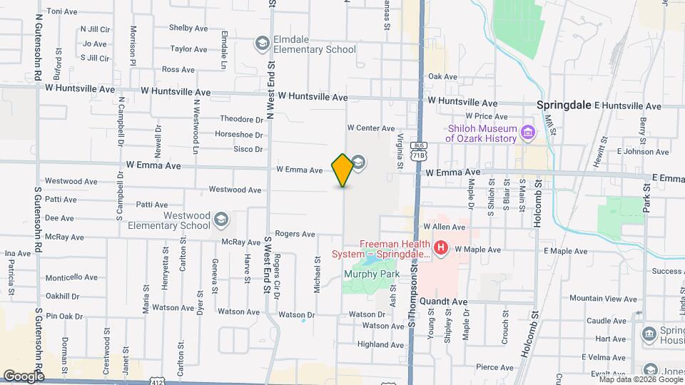 126 S Pleasant St Map and Location Details
